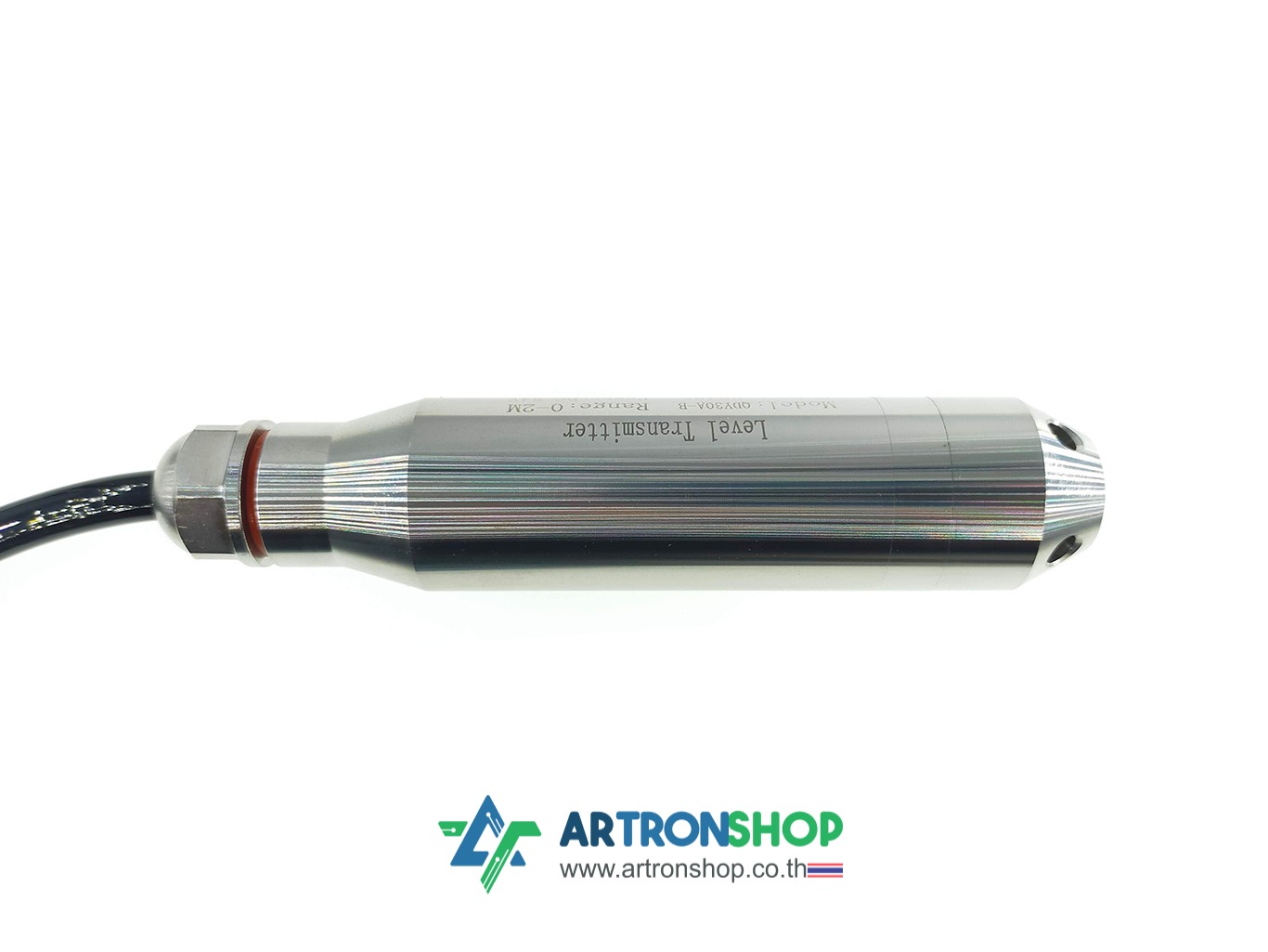 เซ็นเซอร์วัดระดับน้ำแบบจุ่ม 10 เมตร Modbus RS487 Submersible Water Level Sensor