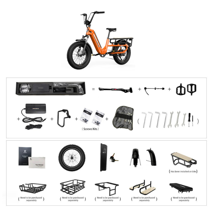 จักรยานไฟฟ้า Zerogo C1 – มอเตอร์ 750W แบตฯ 48V15.6Ah วิ่งไกล 75 กม. | รับน้ำหนักได้ 204 กก. | ผ่านมาตรฐาน CE ยุโรป