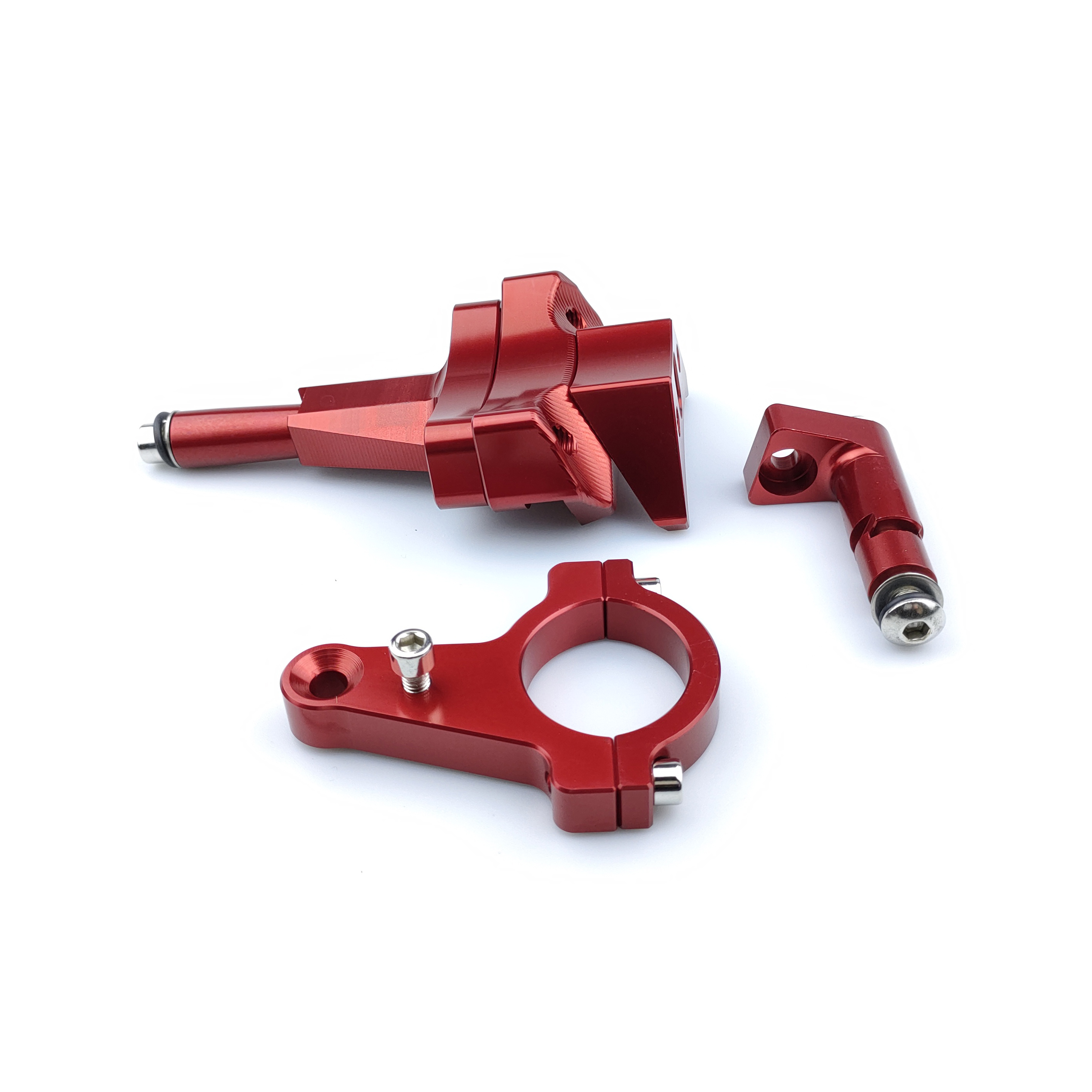 ขาจับกันสะบัดCNC kawasaki ninja 400 ปี 2018-2022