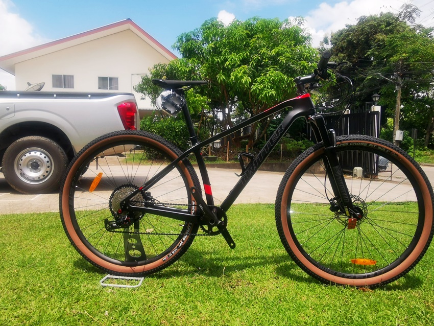 จักรยานเสือภูเขา TWITTER WARRIOR Pro RS13 BOOST148 เฟรมคาร์บอน เกียร์ Retrospec 1*13สปีด, โช๊คลม ล้อ 29er, TWITTER MY2022