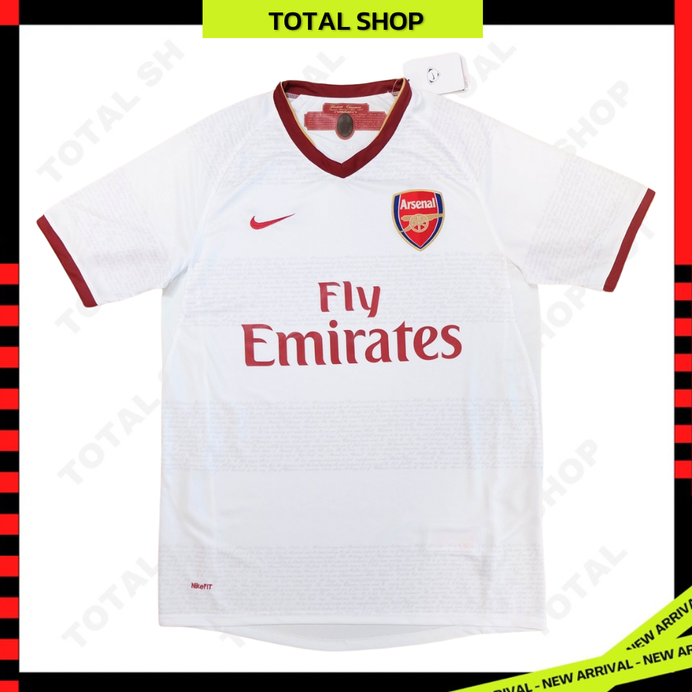 Arsenal 2007/08 Away Vintage Jersey เสื้อฟุตบอลอาร์เซนอล