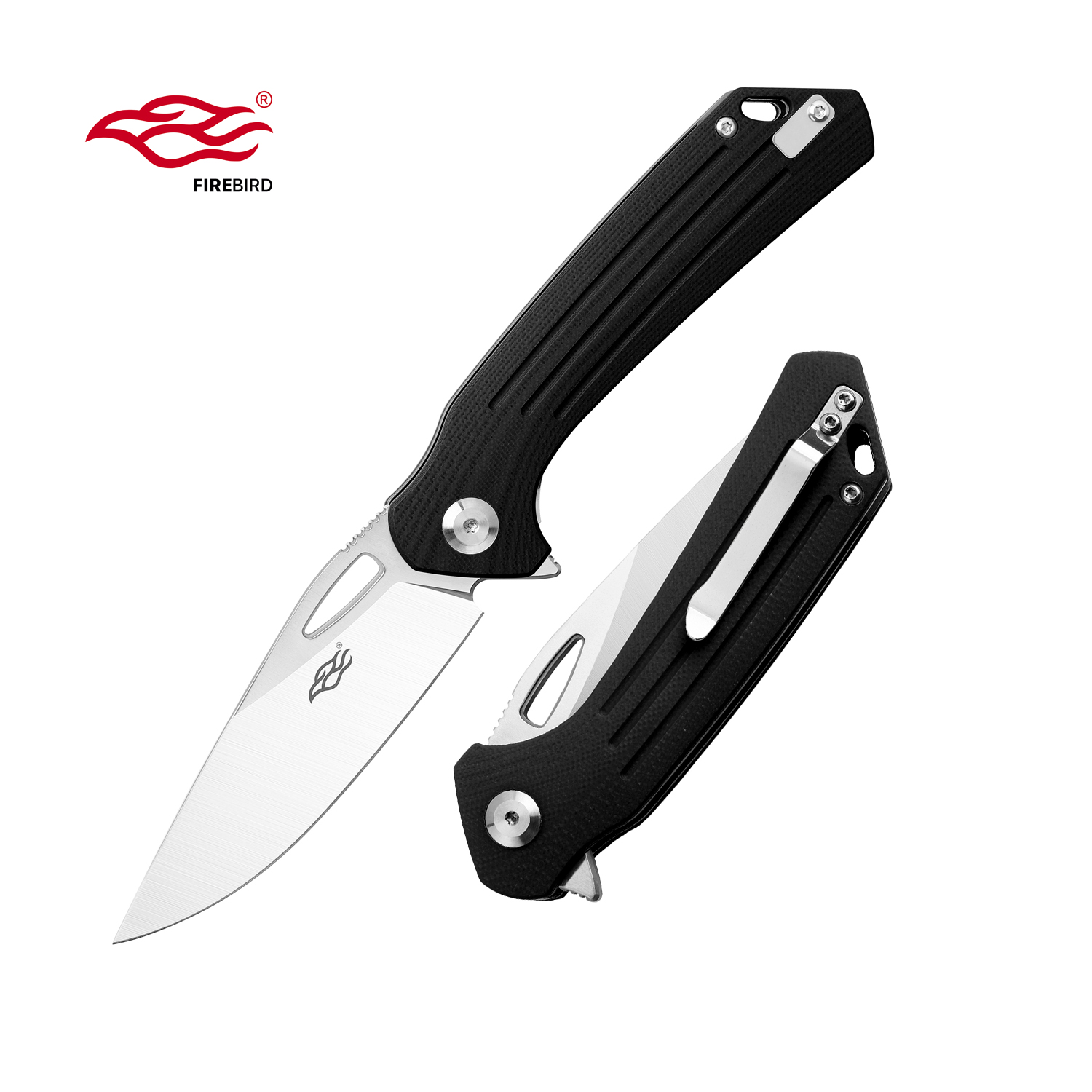 *NEW* มีดพับ Ganzo กานโซ่ รุ่น FH921-BK / D2 Steel / ของแท้ 100%