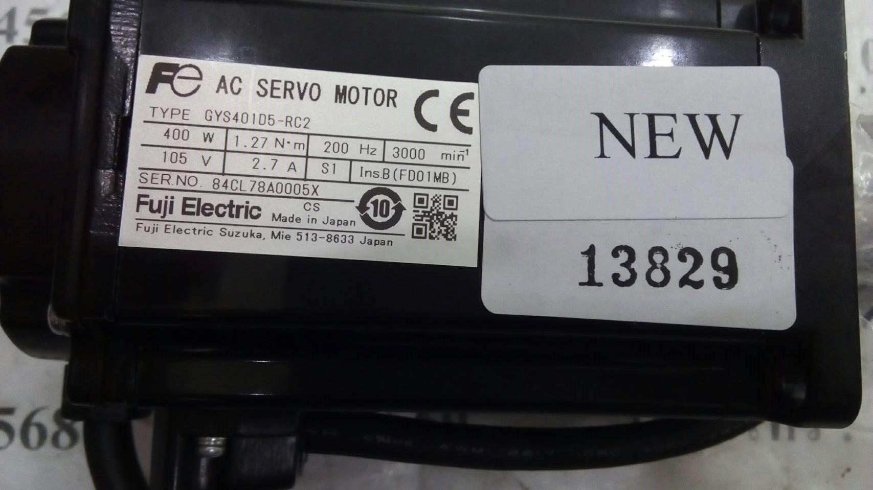 GYS401D5-RC2 SERVO MOTOR “ FUJI ”