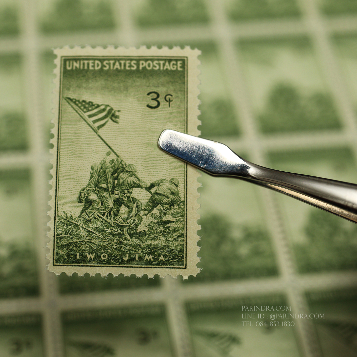 แสตมป์อเมริกา ชุด IWO JIMA (U.S. MARINES) สงครามโลกครั้งที่ 2 ปี 1945