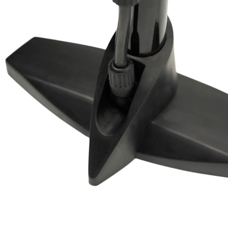 สูบจักรยานแบบตั้งพื้น VISP BUILDER รุ่น VP0001 FLOOR PUMP ถังและลูกสูบทำจากเหล็กทนทาน ด้ามจับและฐานทำจากวัสดุคอมโพสิต