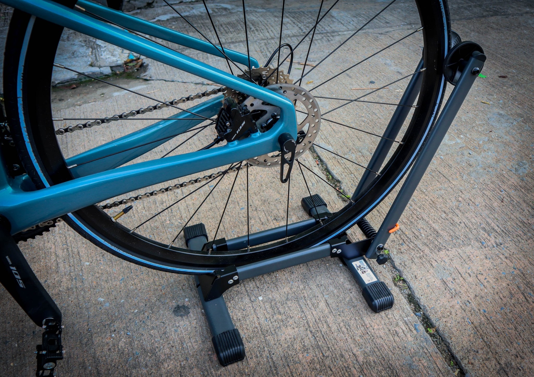 PHANICHAKIT Bike Stand Folding Stand แบบสปริง ขาตั้งจักรยานพับเก็บได้, PG0197