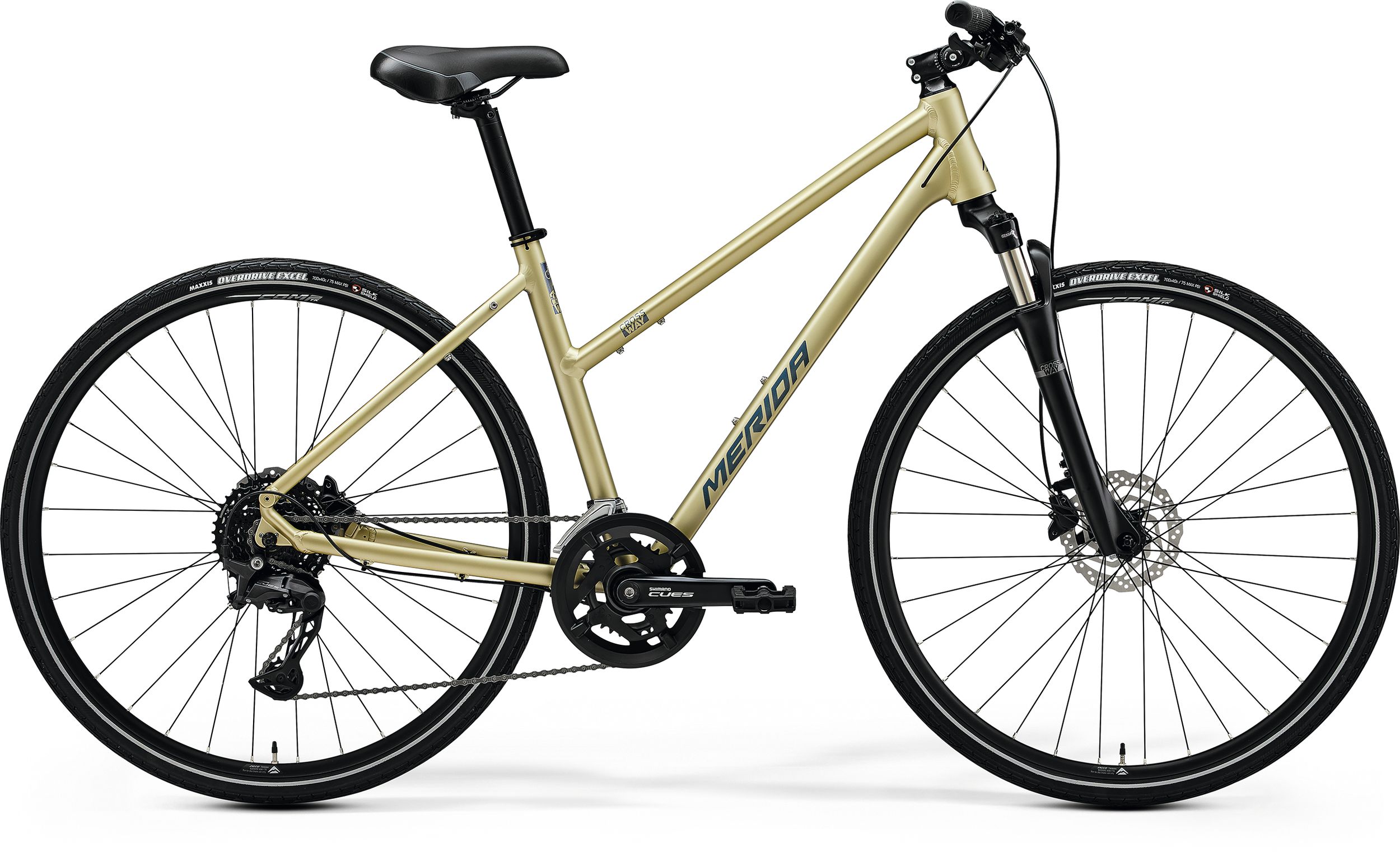 MERIDA CROSSWAY L 300 2025 จักรยานท่องเที่ยว/ไฮบริด เฟรมอลูมิเนียม น้ำหนักเบา พร้อมชุดขับ Shimano & ดิสก์เบรกไฮดรอลิก