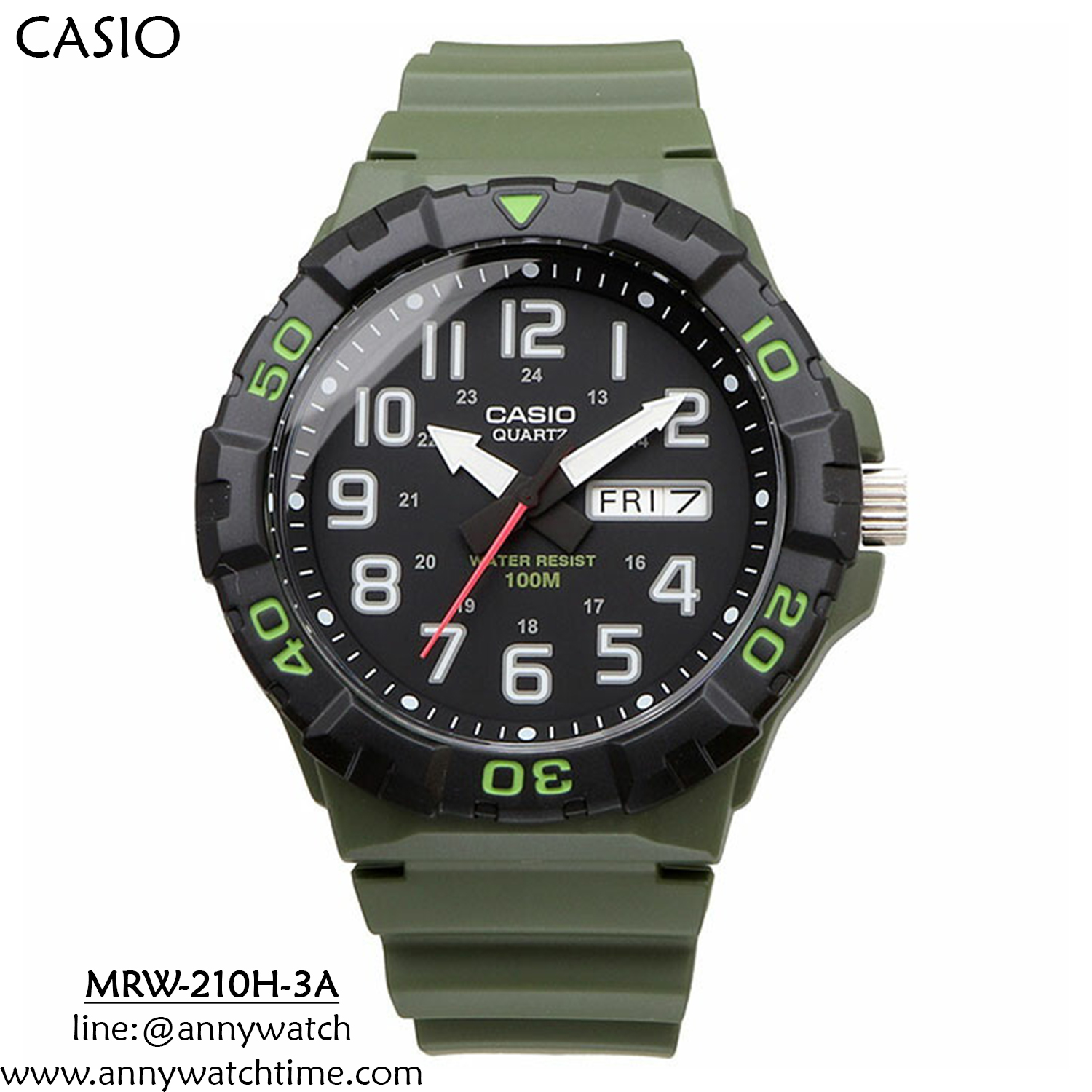 CASIO MRW-210H-3A