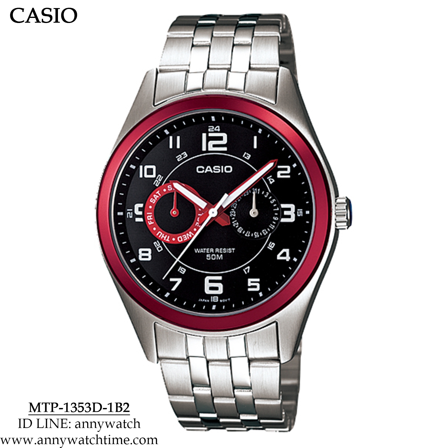 CASIO MTP-1353D-1B2