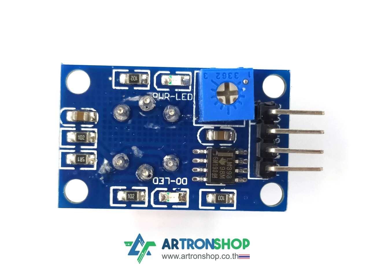 MQ-3 เซ็นเซอร์ตรวจจับแอลกอฮอล์