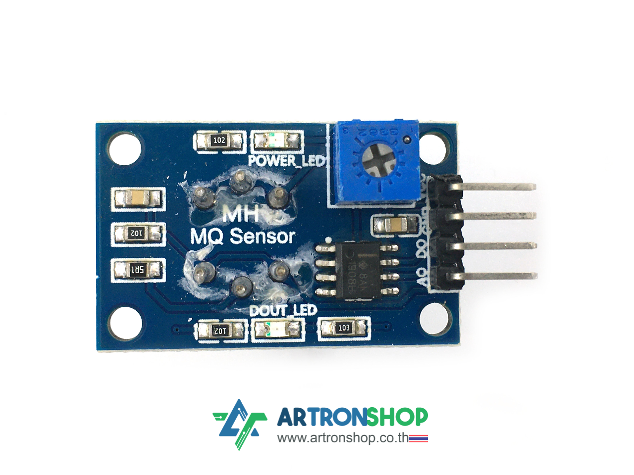 MQ-4 เซ็นเซอร์ตรวจจับแก๊สมีเทน