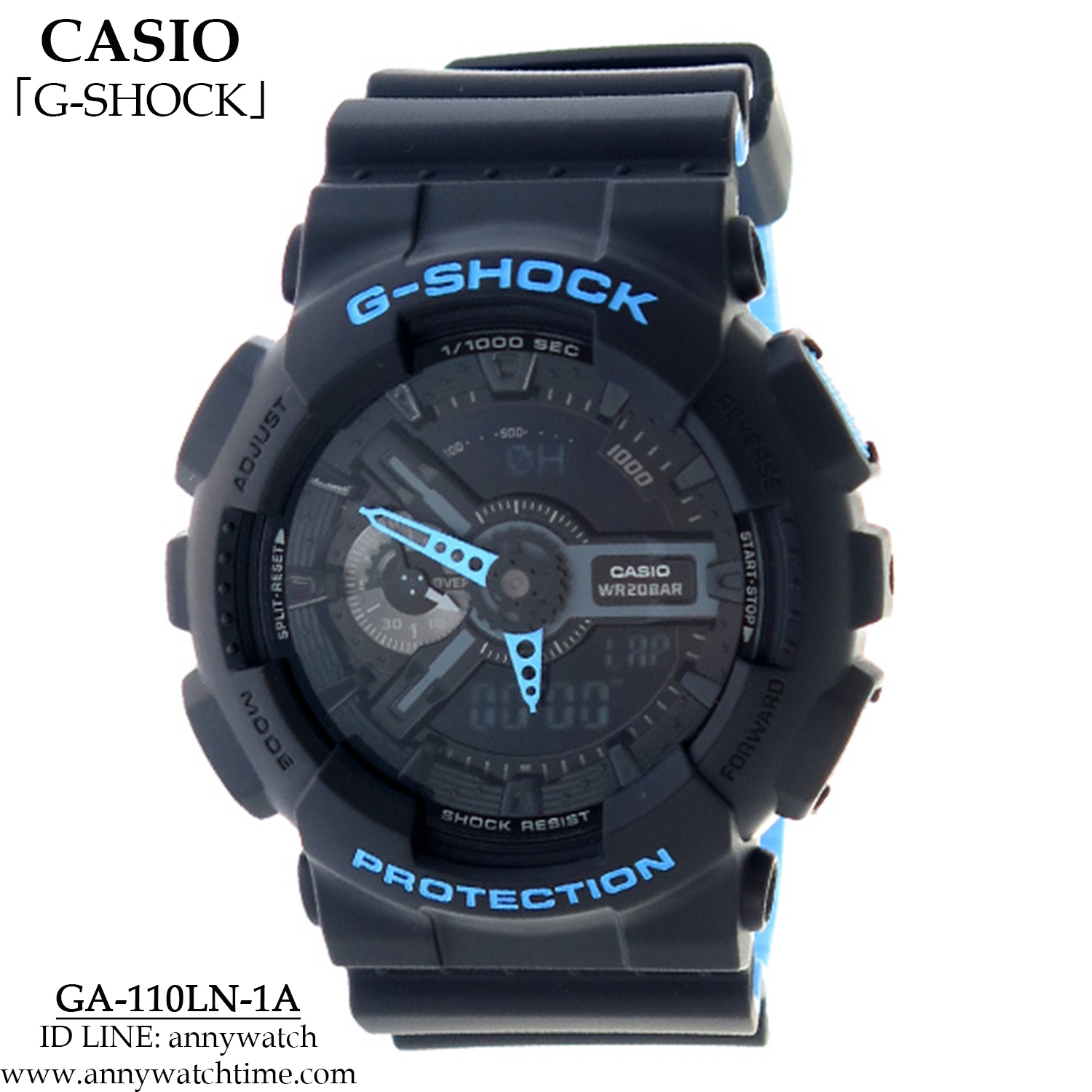 G-SHOCK GA-110LN-1A - จำหน่ายนาฬิกาของแท้ 100% รับซ่อมนาฬิกา 
