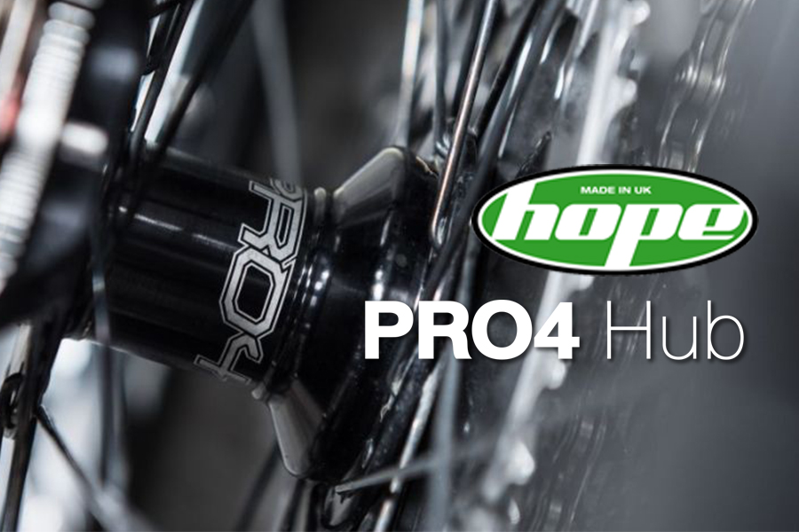 ดุมดิสเบรค ดุมเสือภูเขา HOPE PRO 4 HUBS 32H MTB Disc Hubs แกน15x110mm/12X148MM, BOOST. โม่ชิมาโน่/SRAM