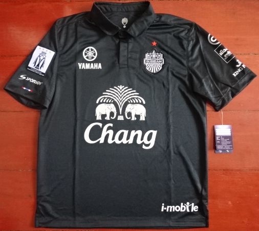เสื้อฟุตบอล ทีมสโมสรบุรีรัมย์ ยูไนเต็ด ชุดเยือน ไทยลีก (T1) 2015 พร้อมอาร์มฉลองแชมป์ไทย ลีก ใหม่ L-Size / BURIRAM UNITED Football Shirt Away Kit Thai League (T1) 2015 Jersey with Official Thai League Champions Commemorative Patch NEW L-Size