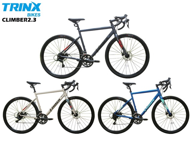 TRINX CLIMBER 2.3 SHIMANO SORA 18 SPEED DISC 700C, TRINX MY2023