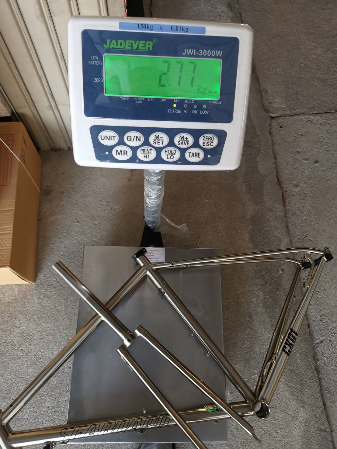 เฟรมเซ็ต เฟรมทัวร์ริ่ง SEABOARD Chromoly 4130 สี Chrome 700C Classic Cyclocross Cr-mo Frameset Disc Brake 4130