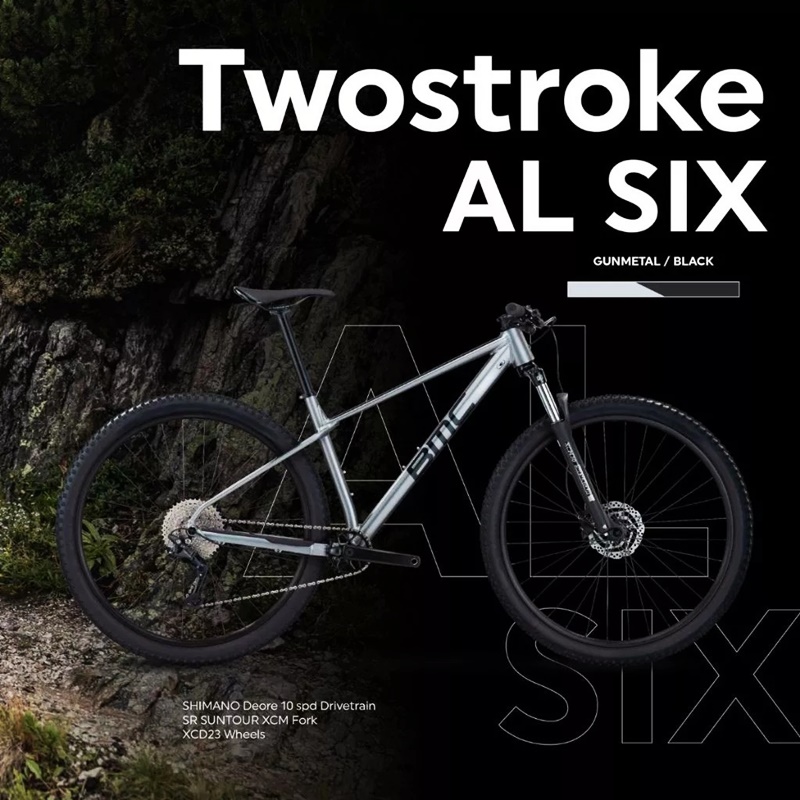 BMC Twostroke AL Six จักรยานเสือภูเขา 29 นิ้ว Shimano Deore 1x10 ล้อ XCD23