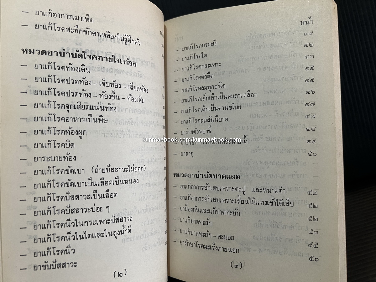 ตำรายากลางบ้าน ( มีสรรพคุณชะงัด ) อนุสรณ์ พันตำรวจโท สำเร็จ รัตนวราหะ