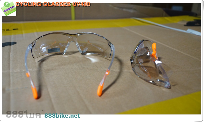 แว่นตา DGROUP CYCLING SUNGLASSES UV400 cycling glassesขาส้มมีเลนชา ขาดำมีเลนใสและเลนปหลอด (ระบุรตงหมายเหตุ)
