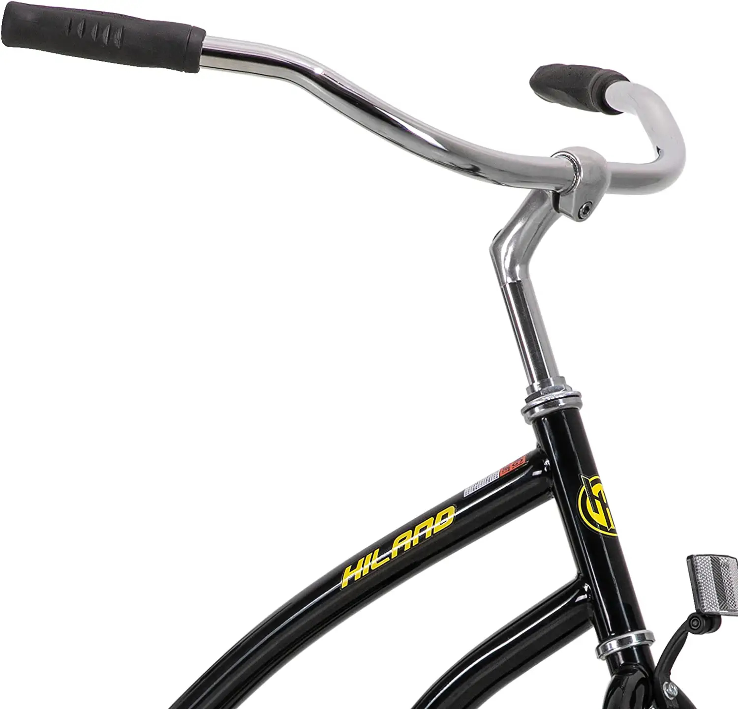 จักรยาน HILAND BEACH CRUISER Bicycle Single speed, BC01 เฟรมเหล็ก ล้อ 26 นิ้ว