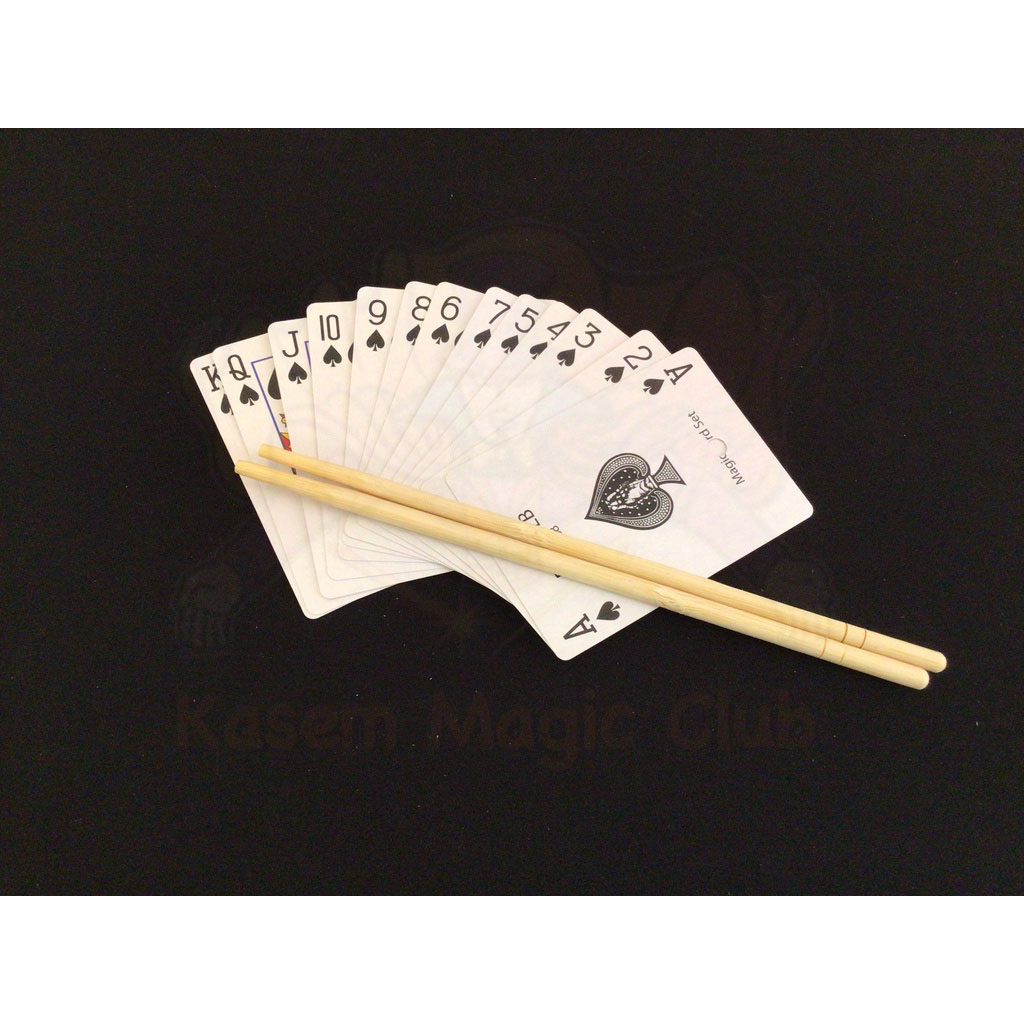 ++ อุปกรณ์มายากล การ์ดตะเกียบ (Chopsticks Cards)