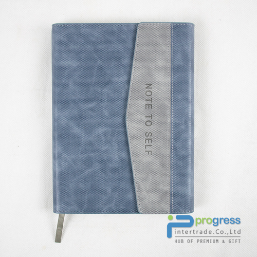 Diary A5 ปกหนัง PU ฝาเปิดแม่เหล็ก