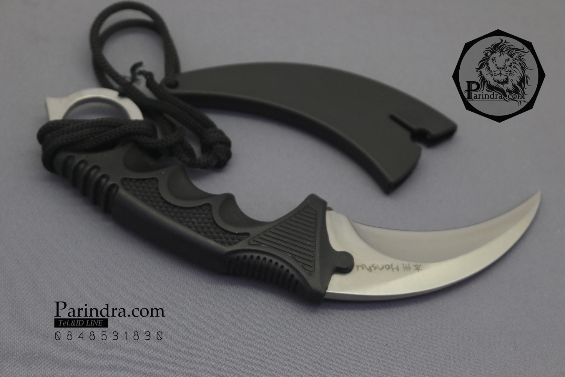 มีดคารัมบิต (Karambit) Honshu (OEM) ใบสีเงิน คมกริบ