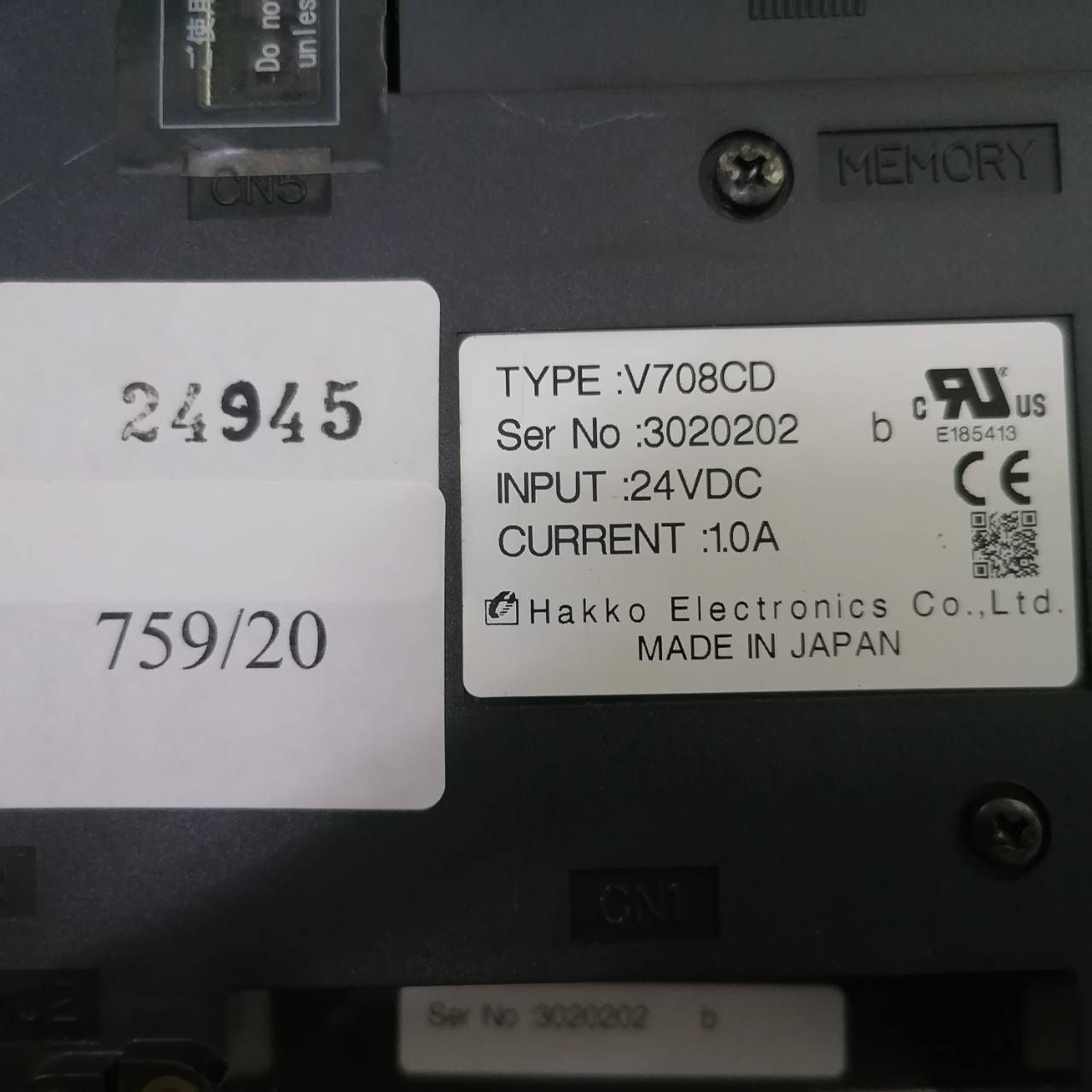 V708CD HMI " HAKKO "