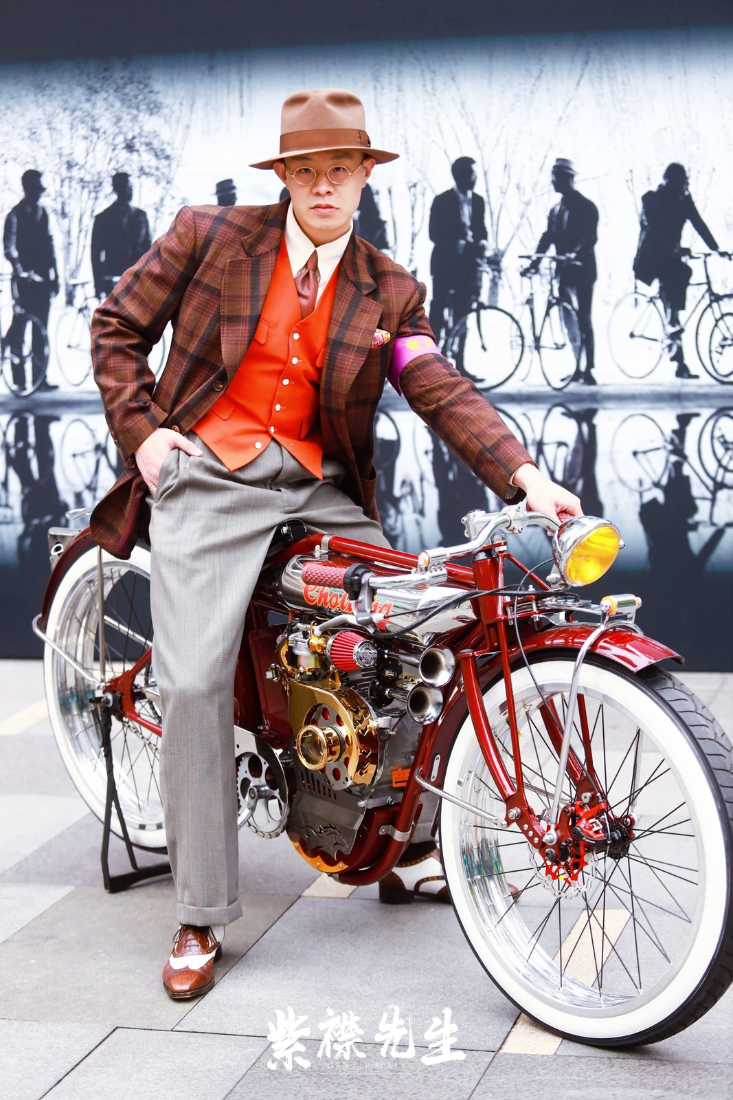 มอเตอร์ไซค์ CHOLLIMA Monster Chopper Bike เครื่องยนต์ 6.5HP Motor 212CC ถังน้ำมัน 15L Gas Tank ปั่นได้ บิดได้