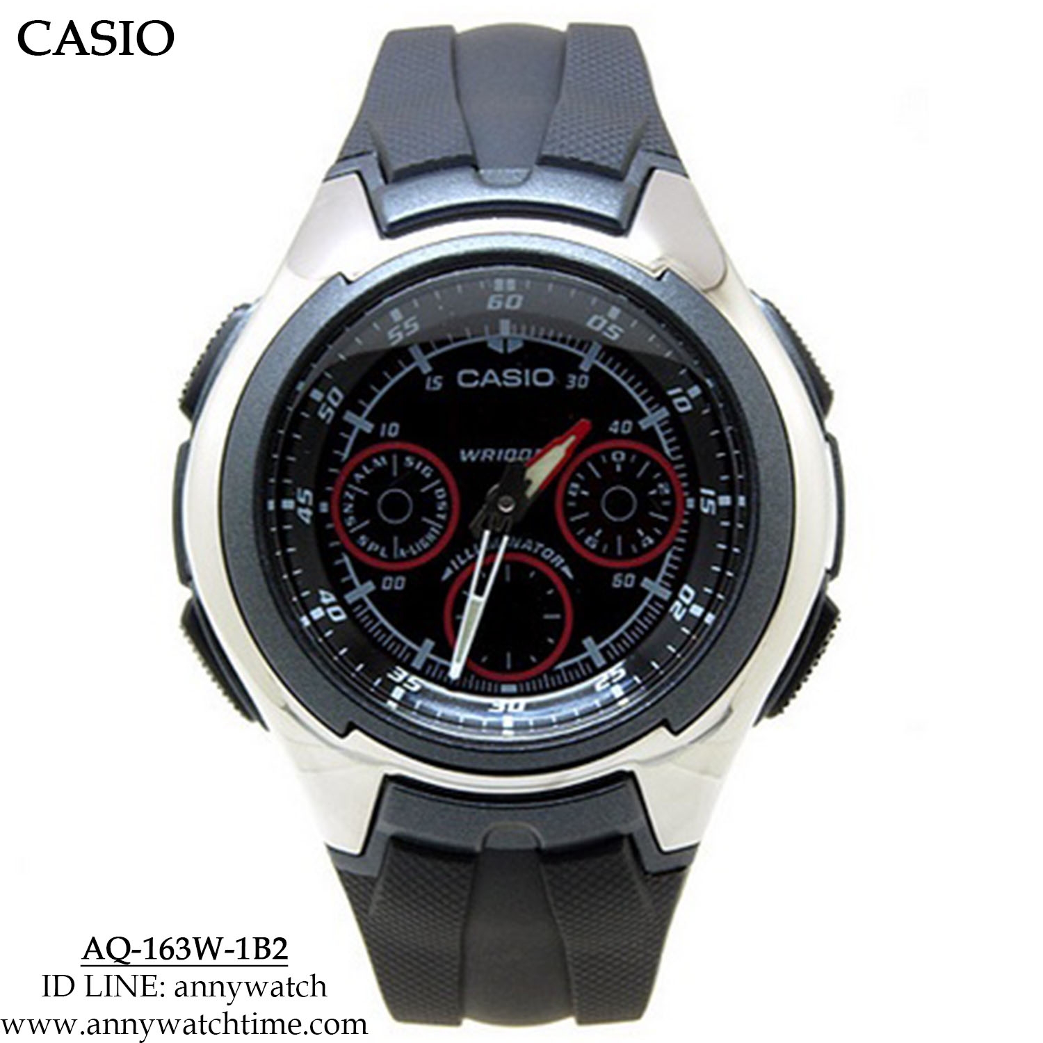 CASIO AQ-163W-1B2