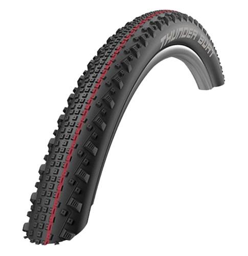 ยางนอก SCHWALBE ทันเดอร์เบิดท์ THUNDER BURT, SnakeSkin, ขอบพับ, 27.5X2.10, สีดำ,