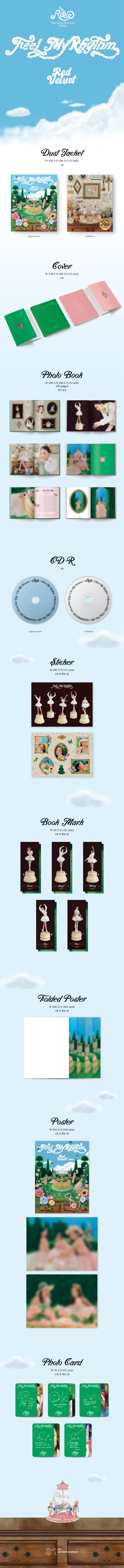 อัลบ้ัม #RedVelvet - Mini Album [The ReVe Festival 2022 - Feel My Rhythm] -Random Ver. -พรีรอ2-3สัปดาห์-