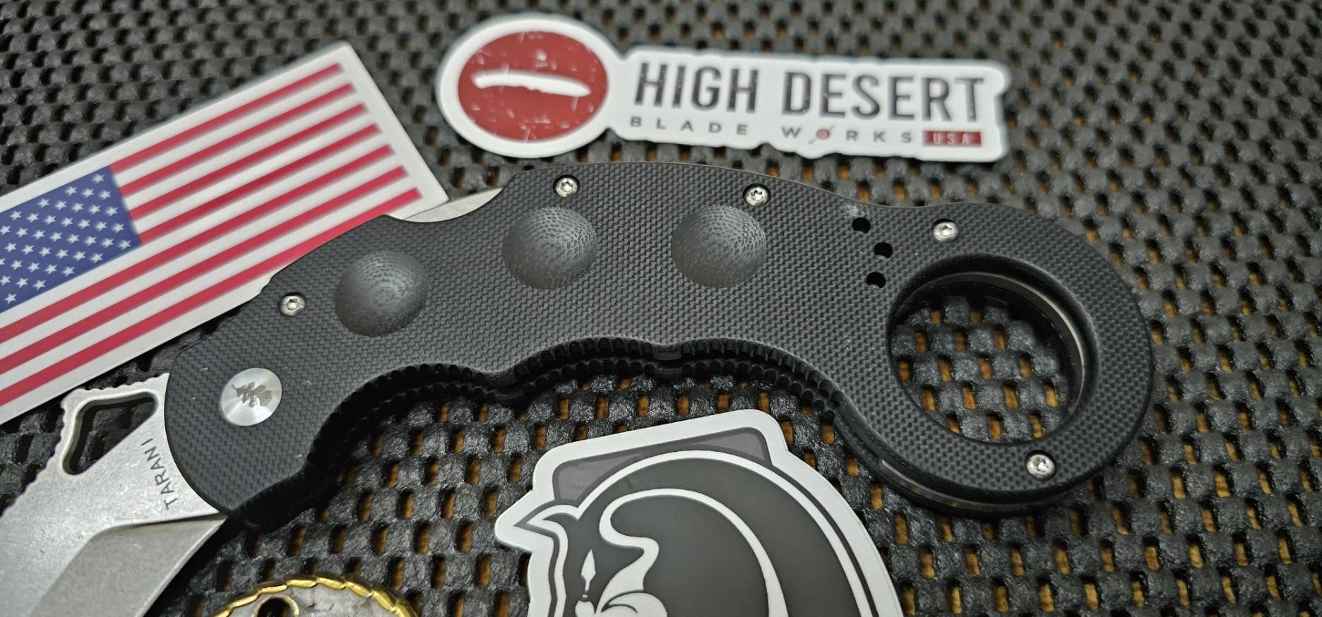 High Desert TARANI Journeyman BRAMP Karambit - Black