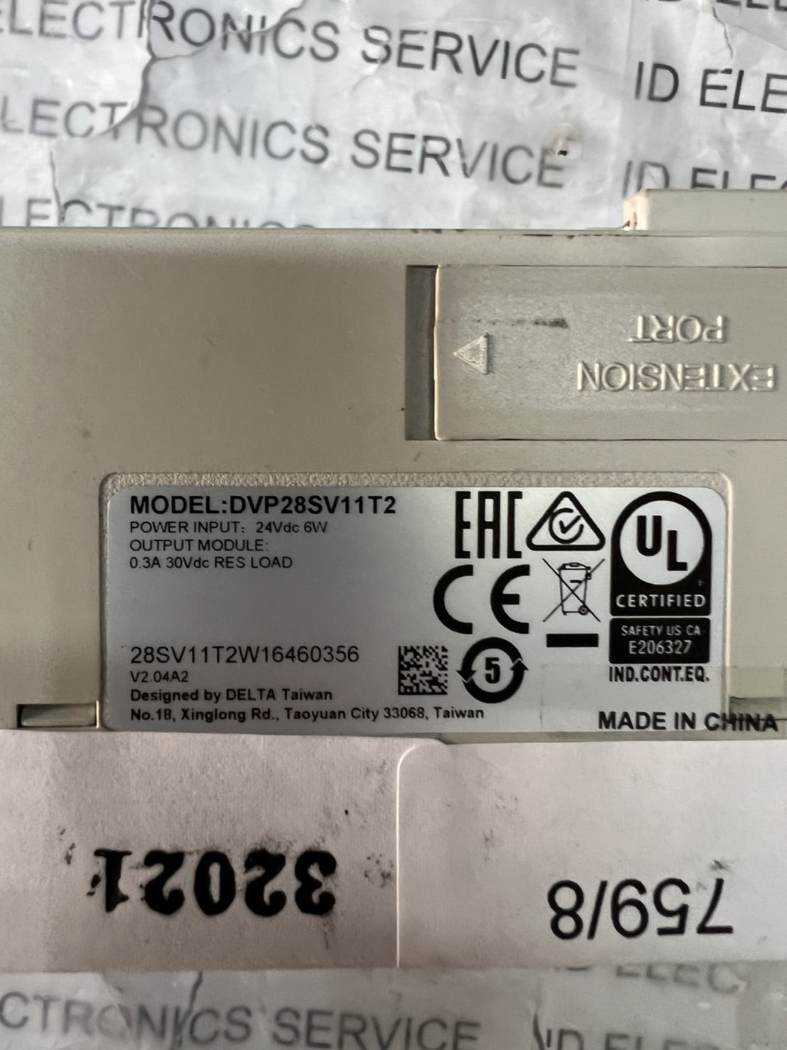 DVP28SV11T2 PLC " DELTA "