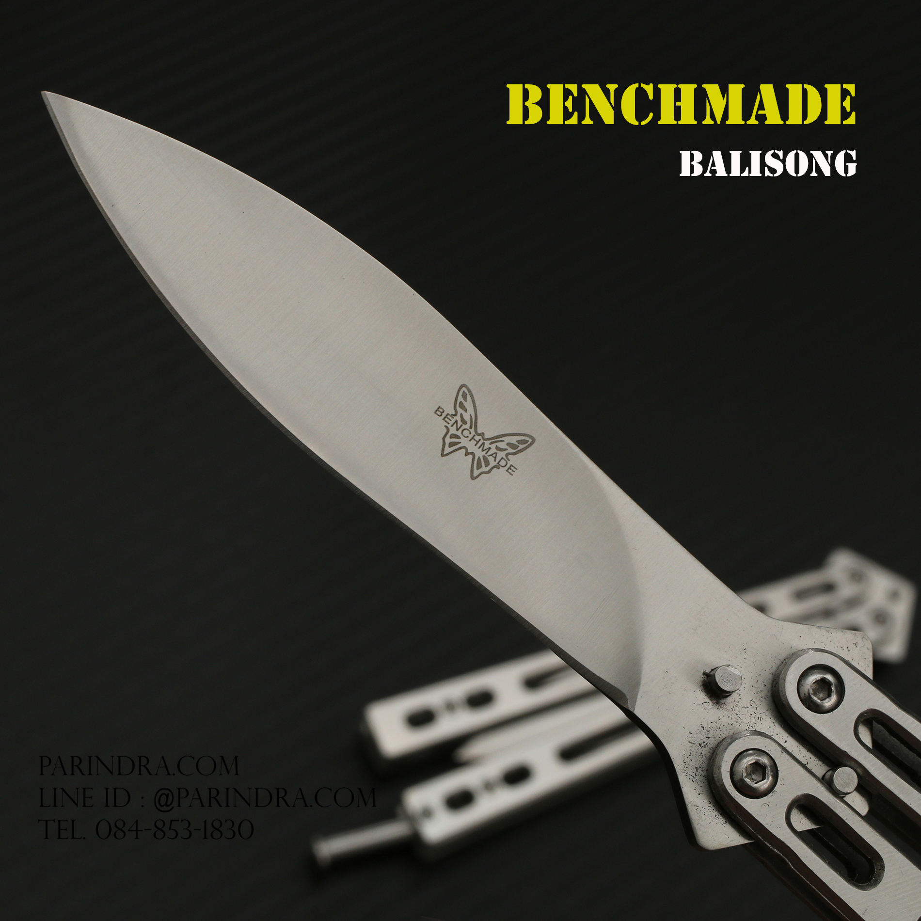 มีดบาลีซอง Balisong มีดควง มีดปีกผีเสื้อ ลายผีเสื้อ ฺBenchmade OEM