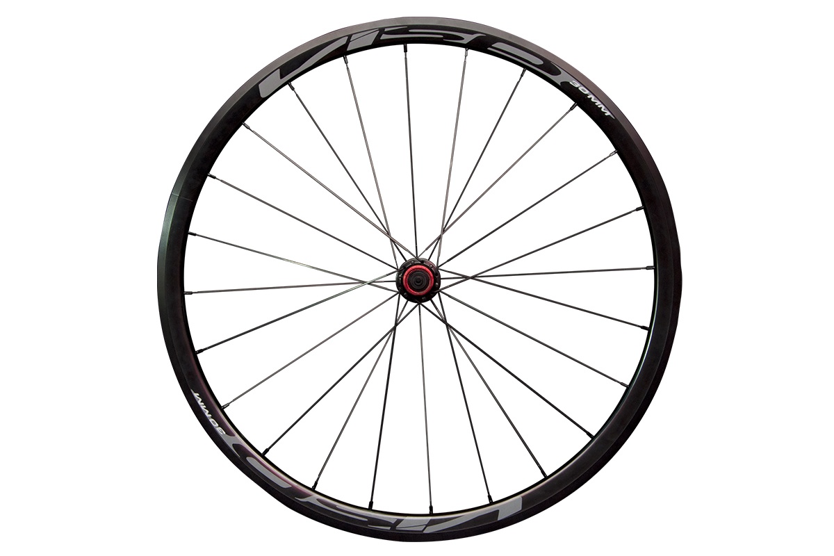 ชุดล้อเสือหมอบ VISP ALU A30 ดุมเซรามิค แบร์ริ่ง Visp Ceramic Bearing ซี่ลวดแบนแอโร่ Aero รองรับโม่ Shimano 8-11สปีด