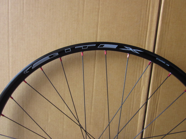 ชุดล้อเสือภูเขา Bitex 27.5"(650B) ,32/32 ดุมแดง ตัวเบา ซี่ลวด Double butted, BX-MTB-650B-XDPSR2016 รองรับแกน 9/15