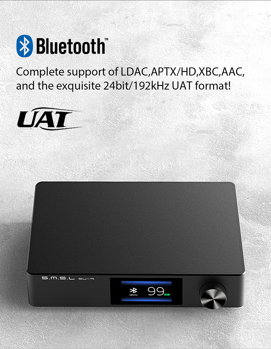 ขาย SMSL SU-9 DAC ตั้งโต๊ะระดับ High-End รองรับ MQA, UAT, LDAC ประกันศูนย์ไทย