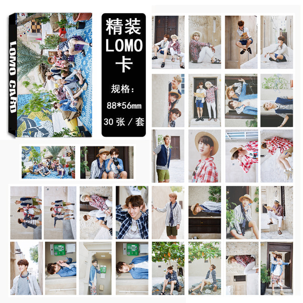 ชุดรูป LOMO #BTS Summer package