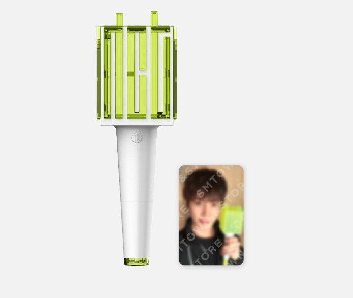 พร้อมส่ง แท่งไฟ #NCT - OFFICIAL LIGHT STICK + การ์ดสุ่ม 1 ใบ (ของแท้100%)