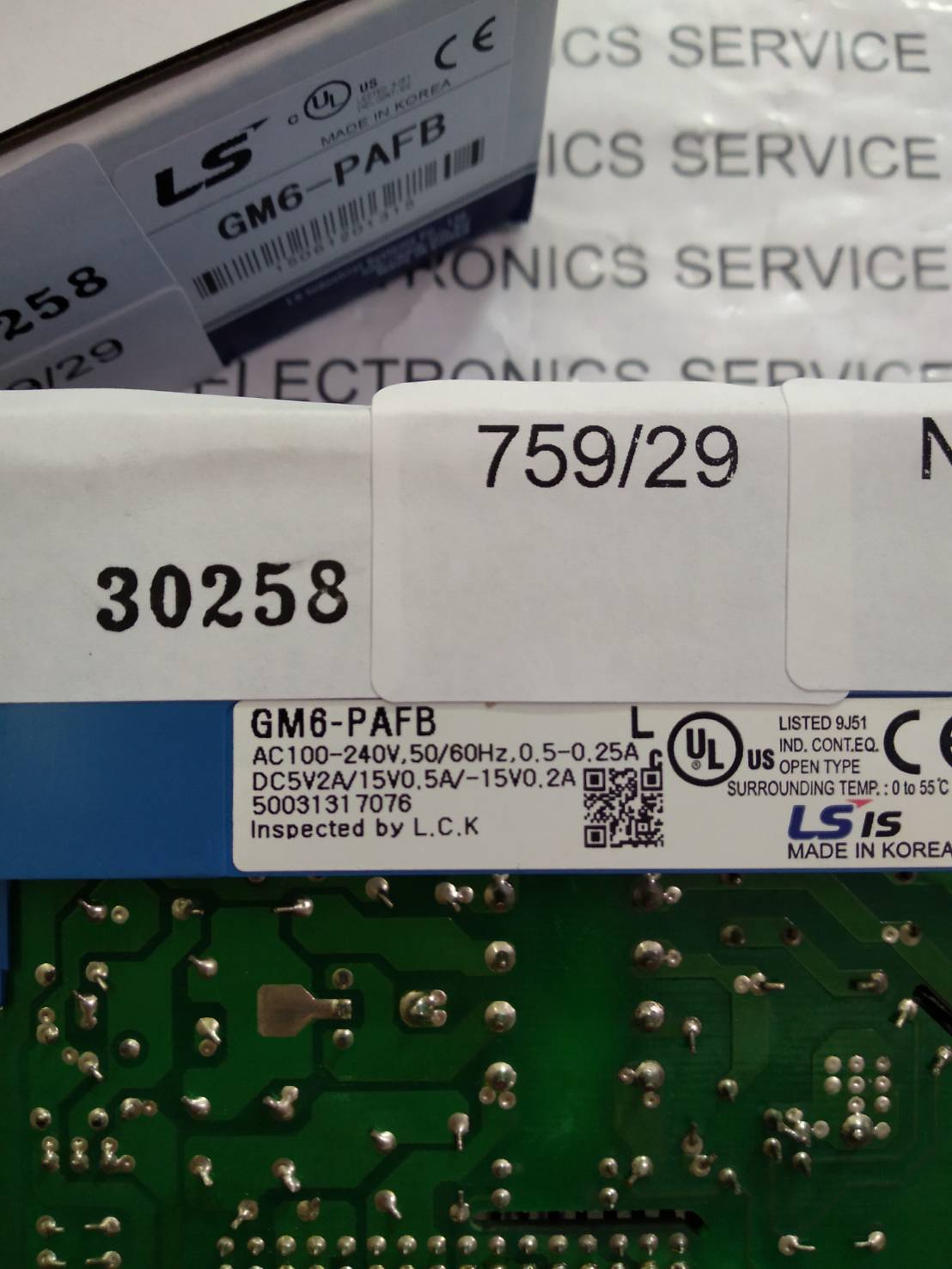 GM6-PAFB PLC " LS "