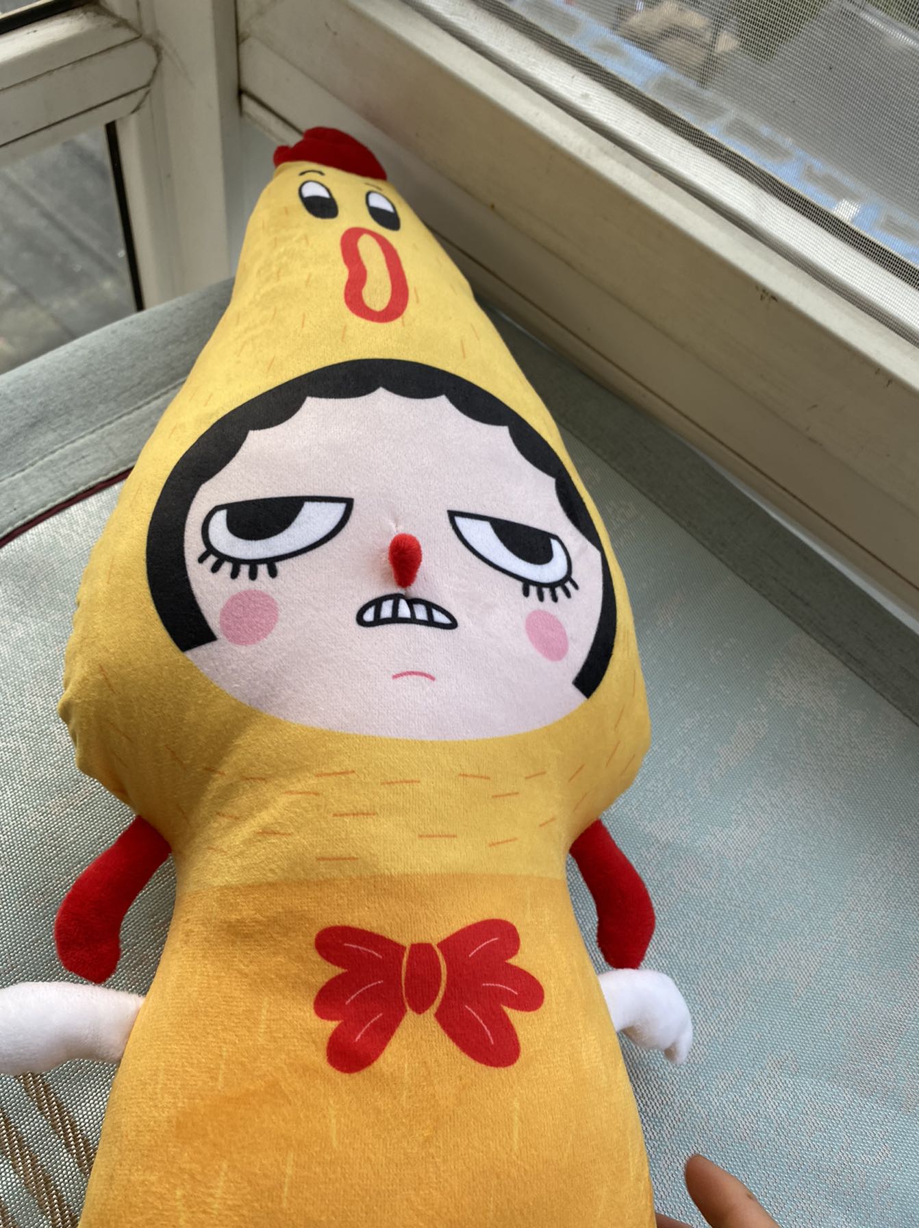 ตุ๊กตาไก่กรีดร้อง จากซีรี่ย์จีน ถักทอรักที่ปลายฝัน