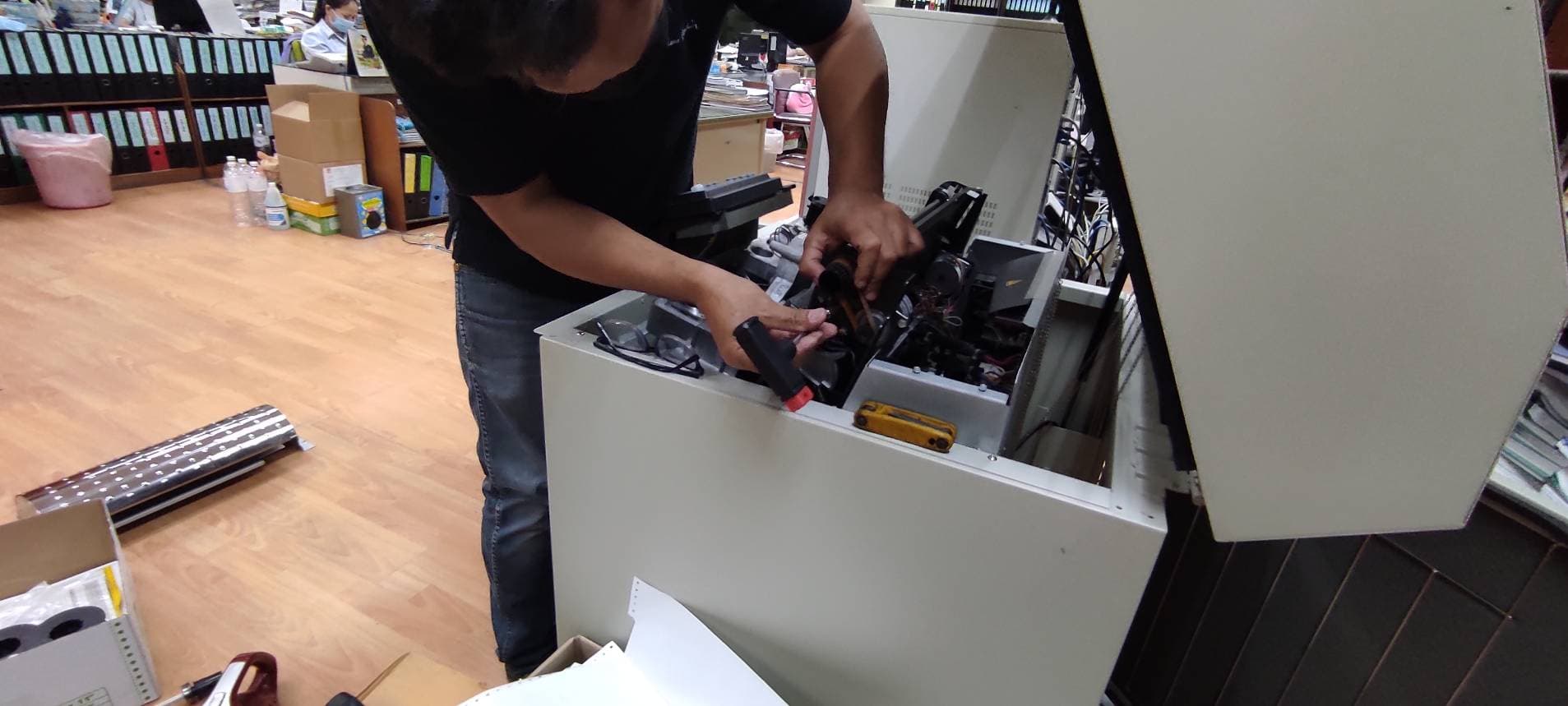 รับซ่อม รับงาน MA (Maintenance Agreement Contact) Line Printer Printronix