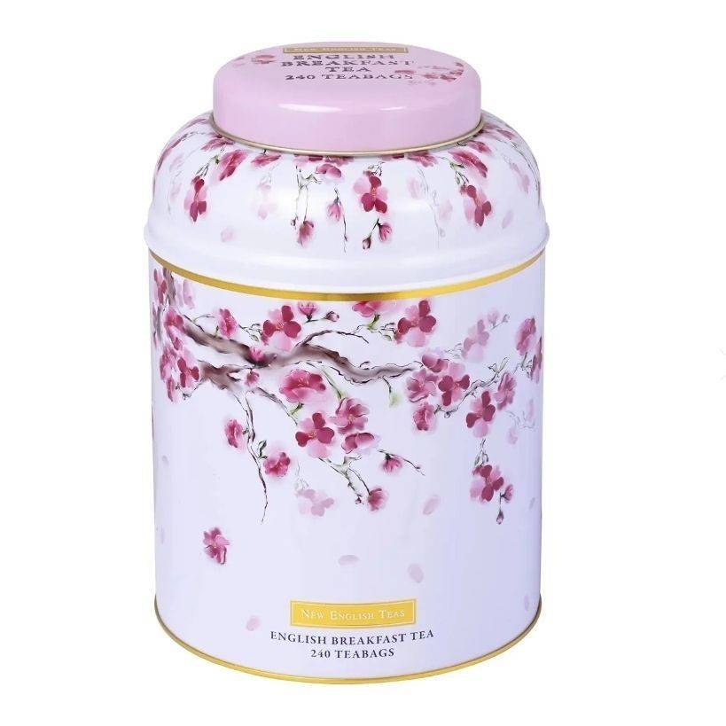 ชาซีลอน Cherry Blossoms Deluxe Tea Caddy 240 ถุง