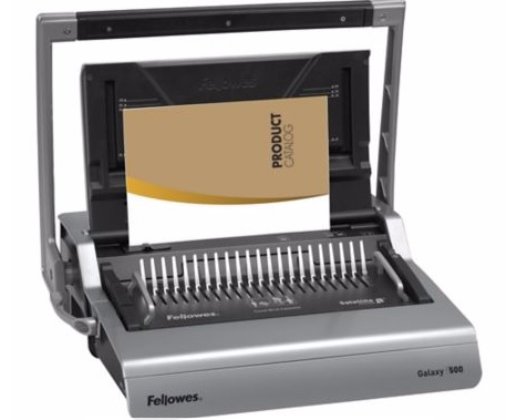 เครื่องเจาะกระดาษมือโยกและเข้าเล่มมือโยก Fellowes รุ่น Galaxy 500