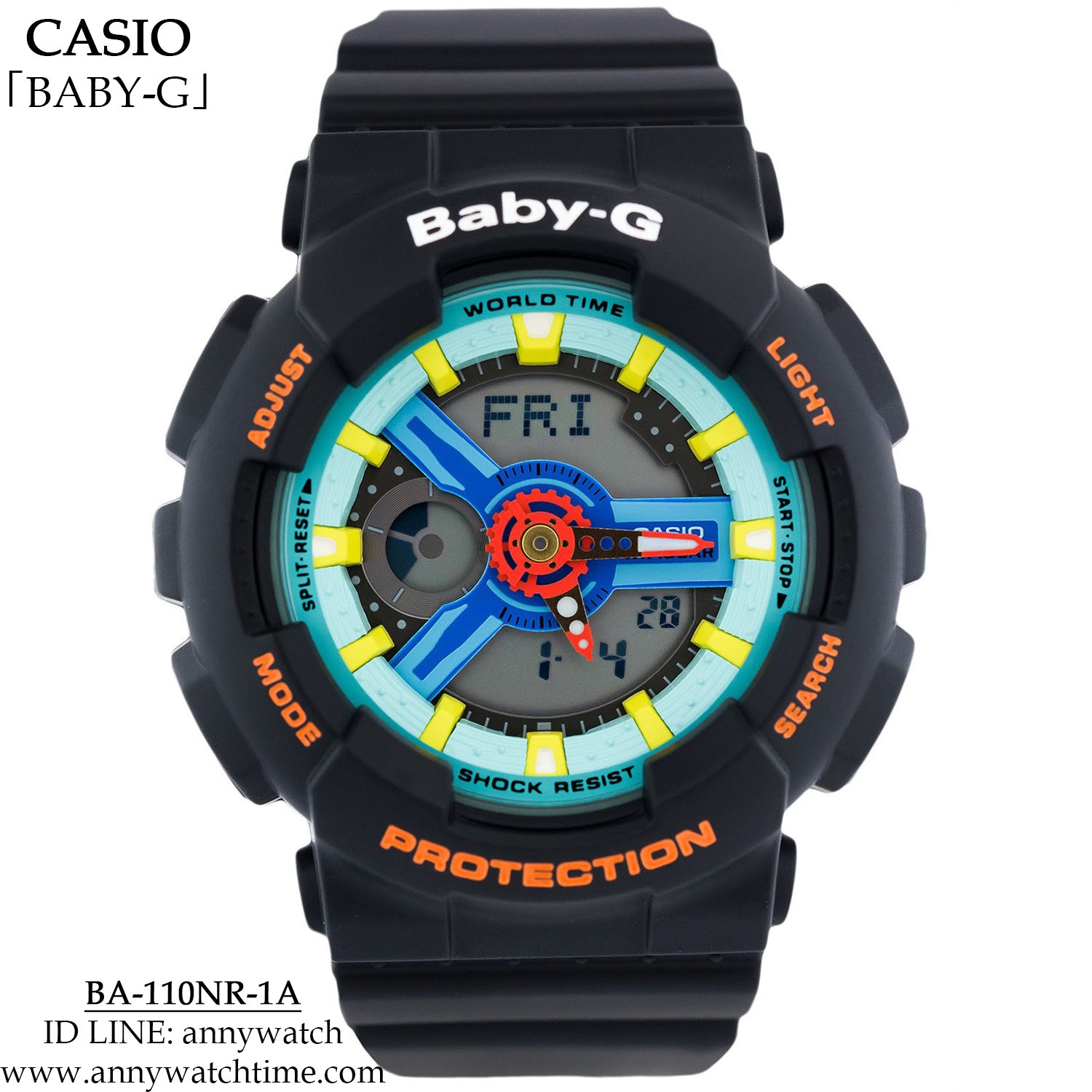 BABY-G BA-110NR-1A