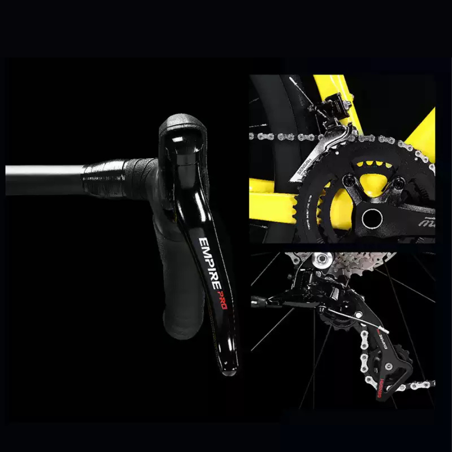 Muidler Hades 600 Carbon Road Bike – 24-Speed, 8.9kg Ultra-Light 2025 Model