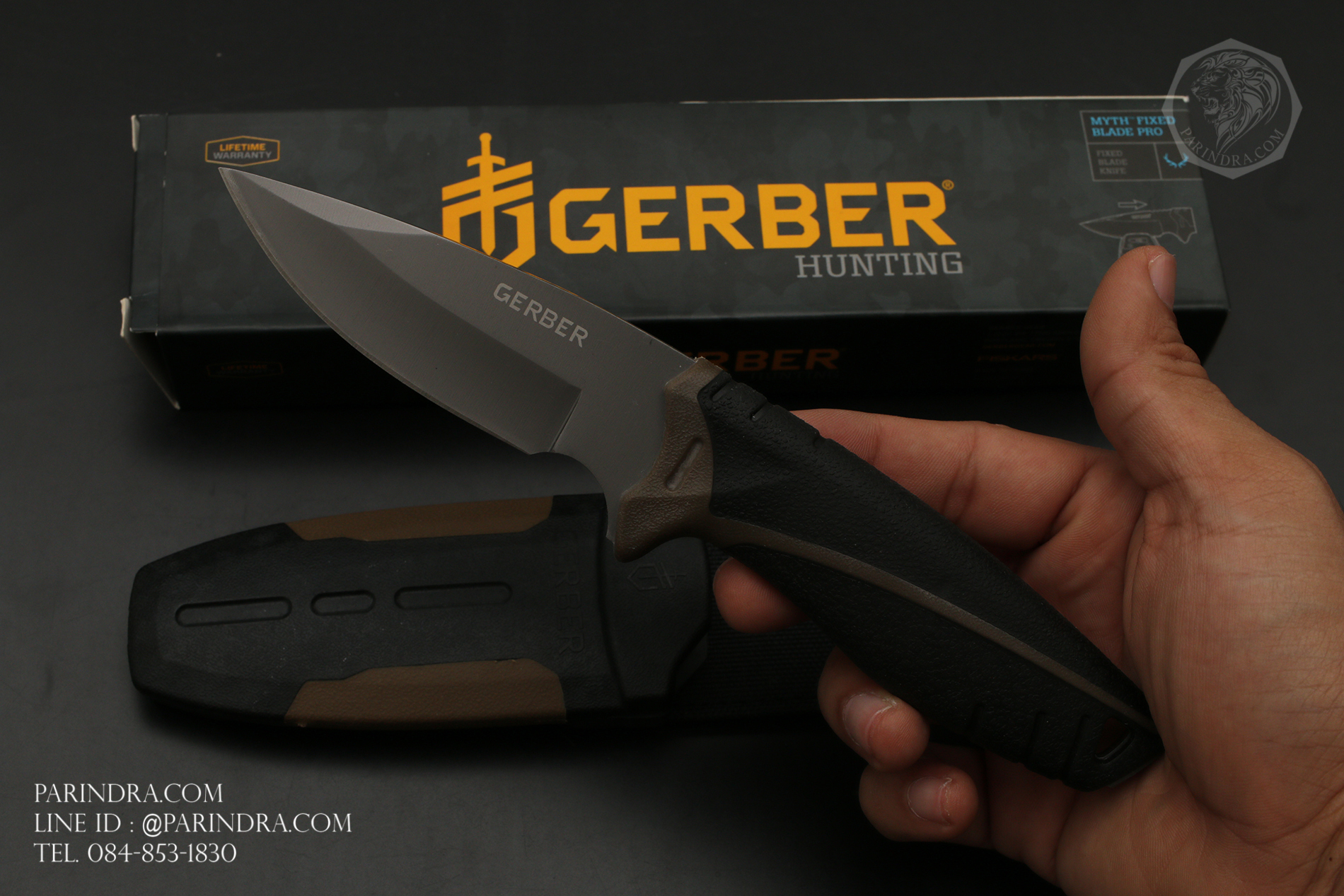 มีดใบตาย Gerber Myth พร้อมปลอกมีด A+ (OEM)