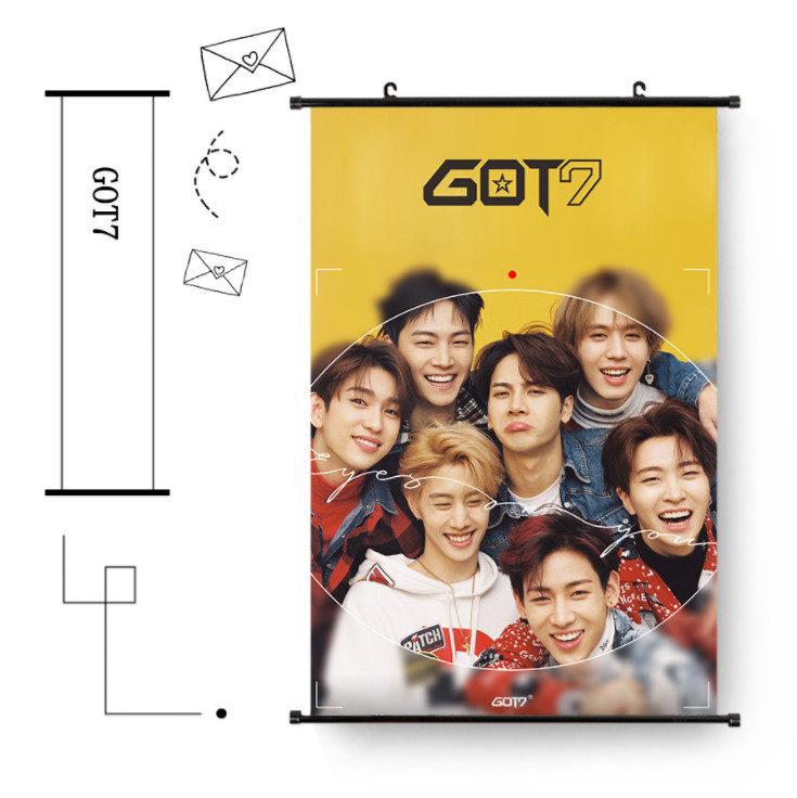 โปสเตอร์แขวนผนัง GOT7 - Eyes On You