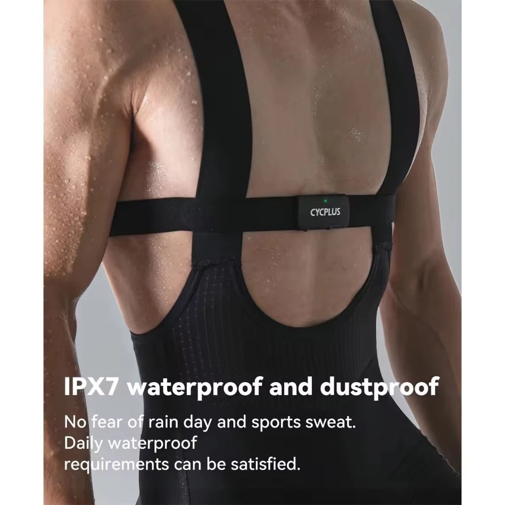CYCPLUS H2 เซ็นเซอร์วัดอัตราการเต้นหัวใจสายรัดหน้าอก Heart Rate Monitor